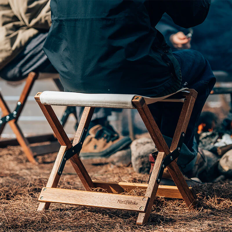 Banc pliable en bois pour l'extérieur - Image 3