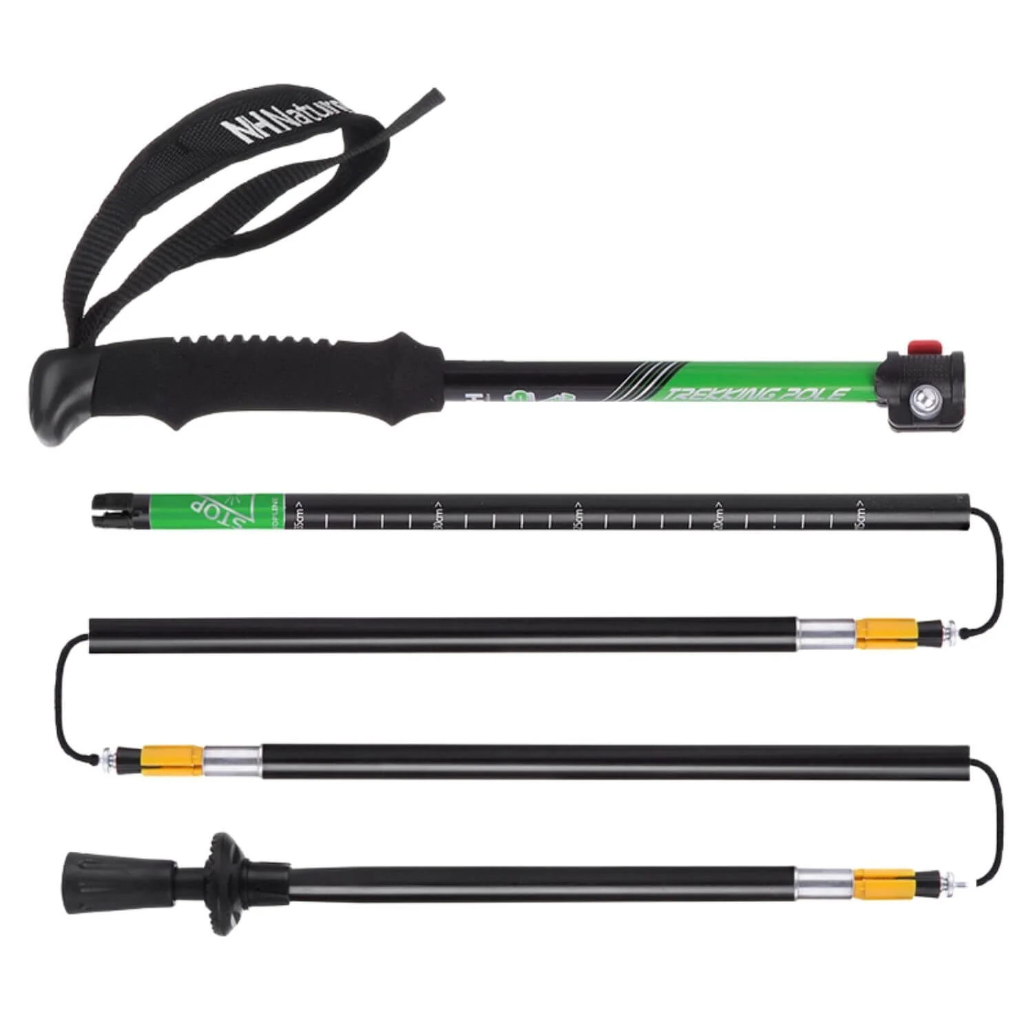 BĂąton de trekking pliable avec verrouillage - Image 4