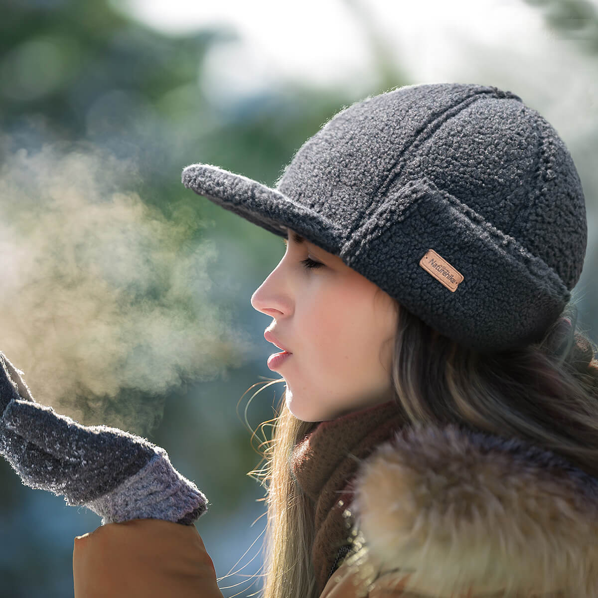 Casquette d'hiver en laine polaire - Image 3