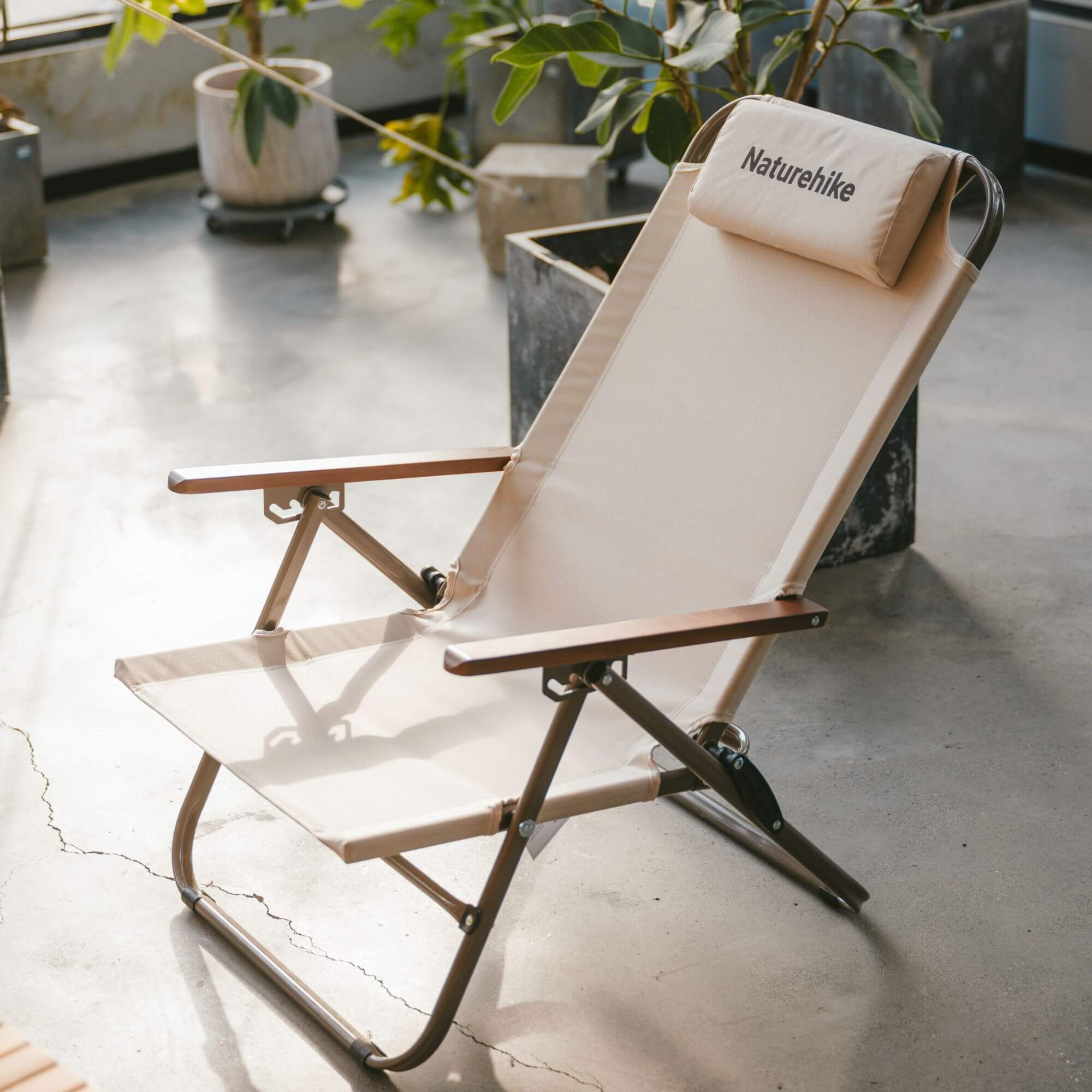 Chaise longue inclinable Flourish - Image 3