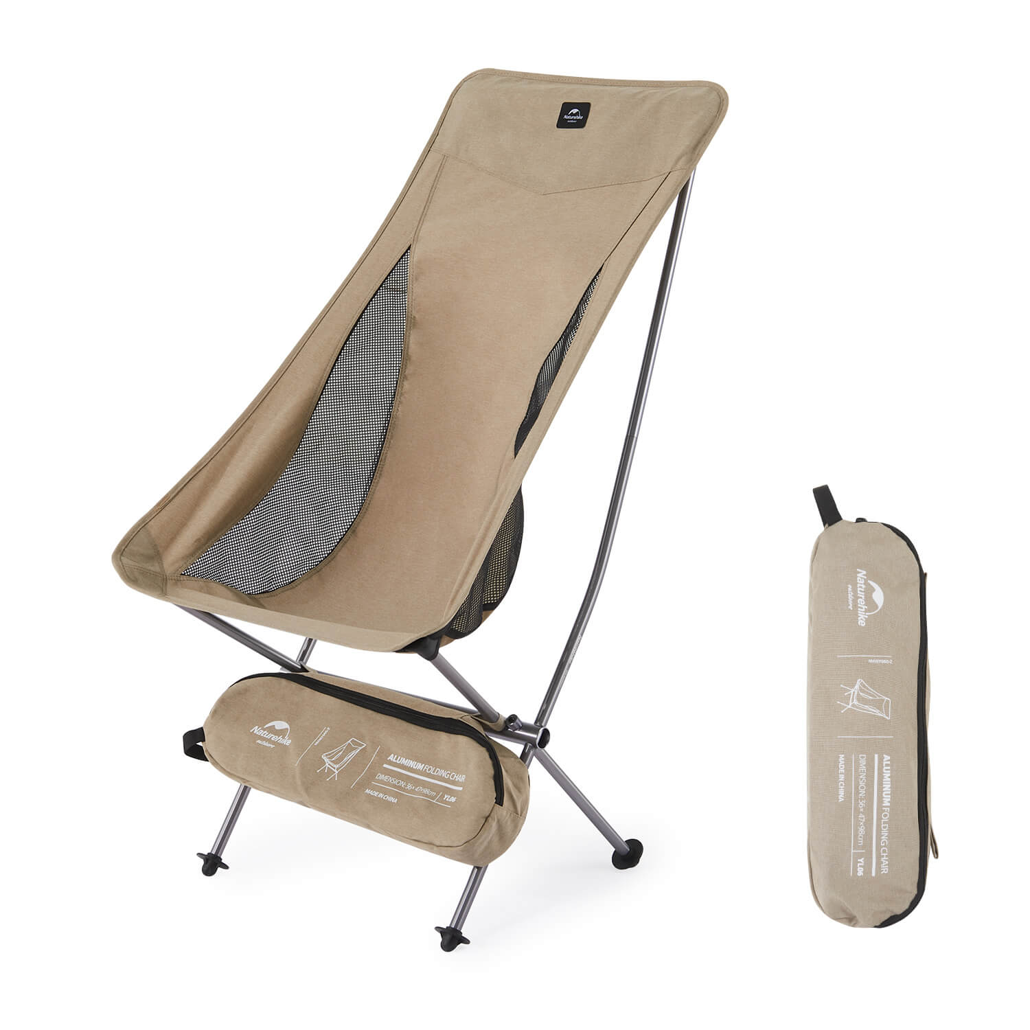 Chaise lunaire à haut dossier ultra compacte - Image 7