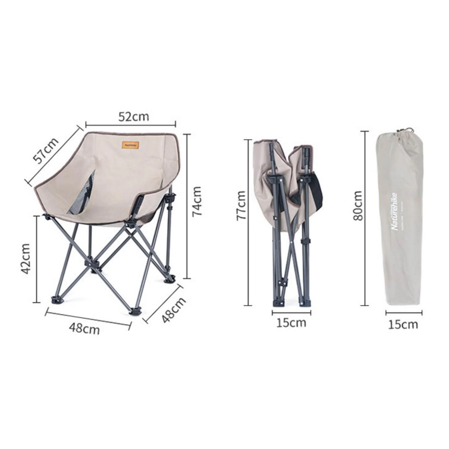 Chaise lunaire pliante extra confort - Image 5