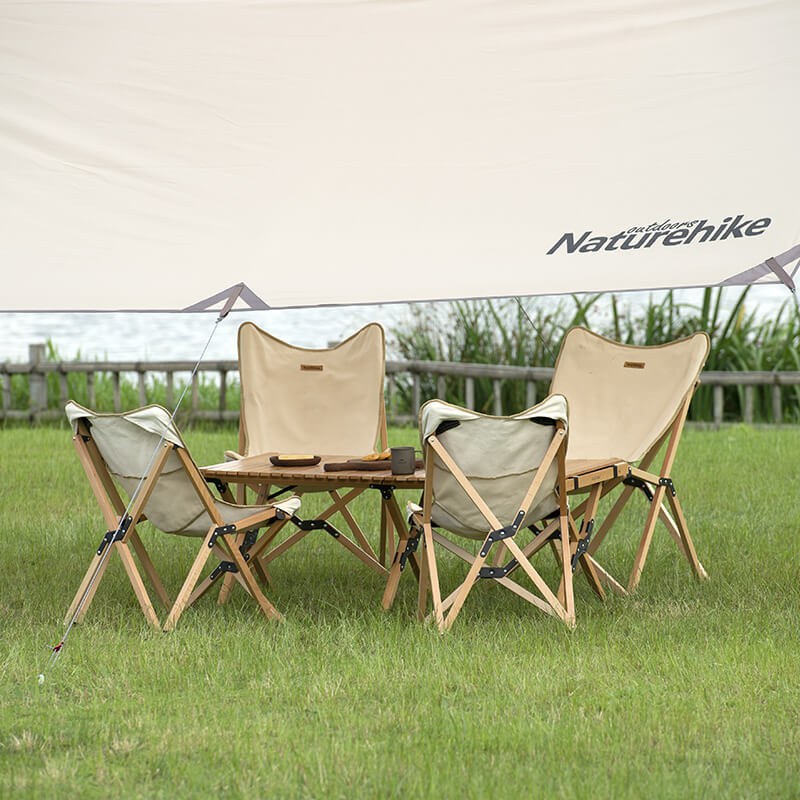 Chaise pliante en bois - Image 6