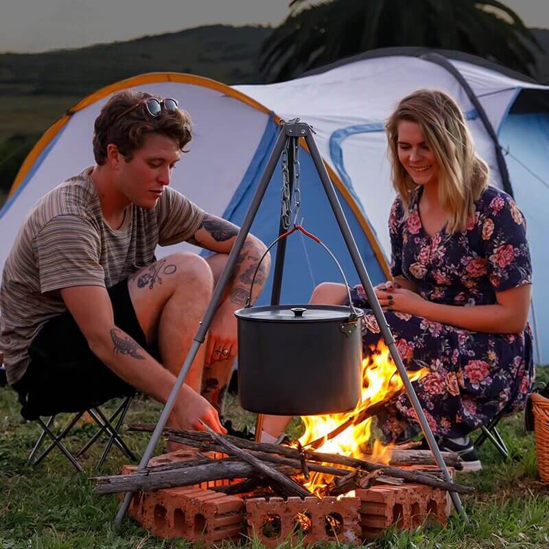 Chaudron de suspension de camping - Image 2