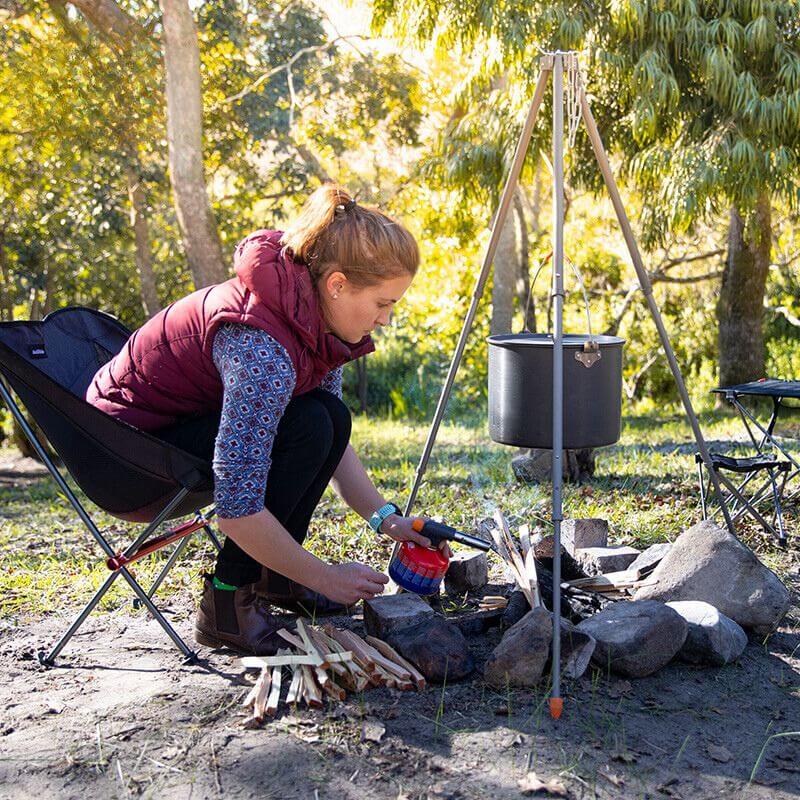 Chaudron de suspension de camping - Image 3