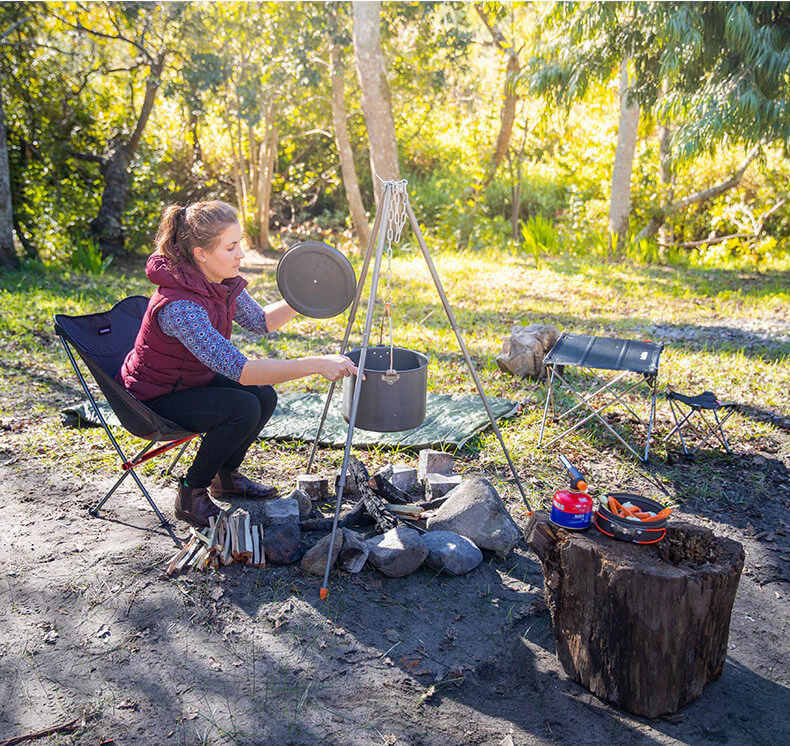 Chaudron de suspension de camping - Image 4