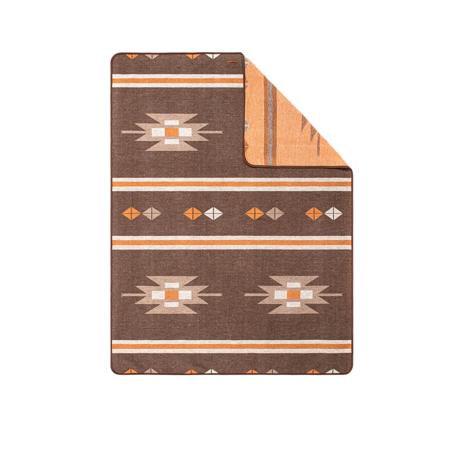 Couverture en laine à motifs géométriques - Image 10