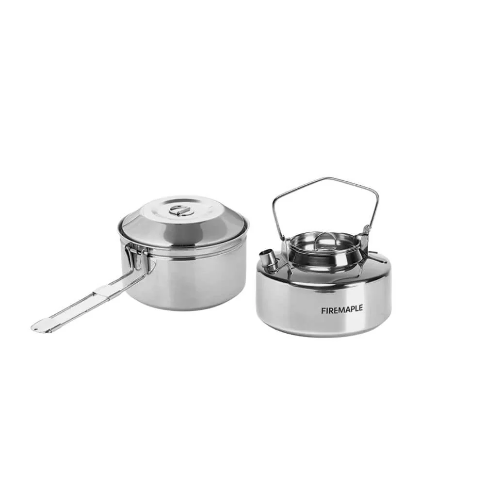Ensemble de casserole et bouilloire Antarcti