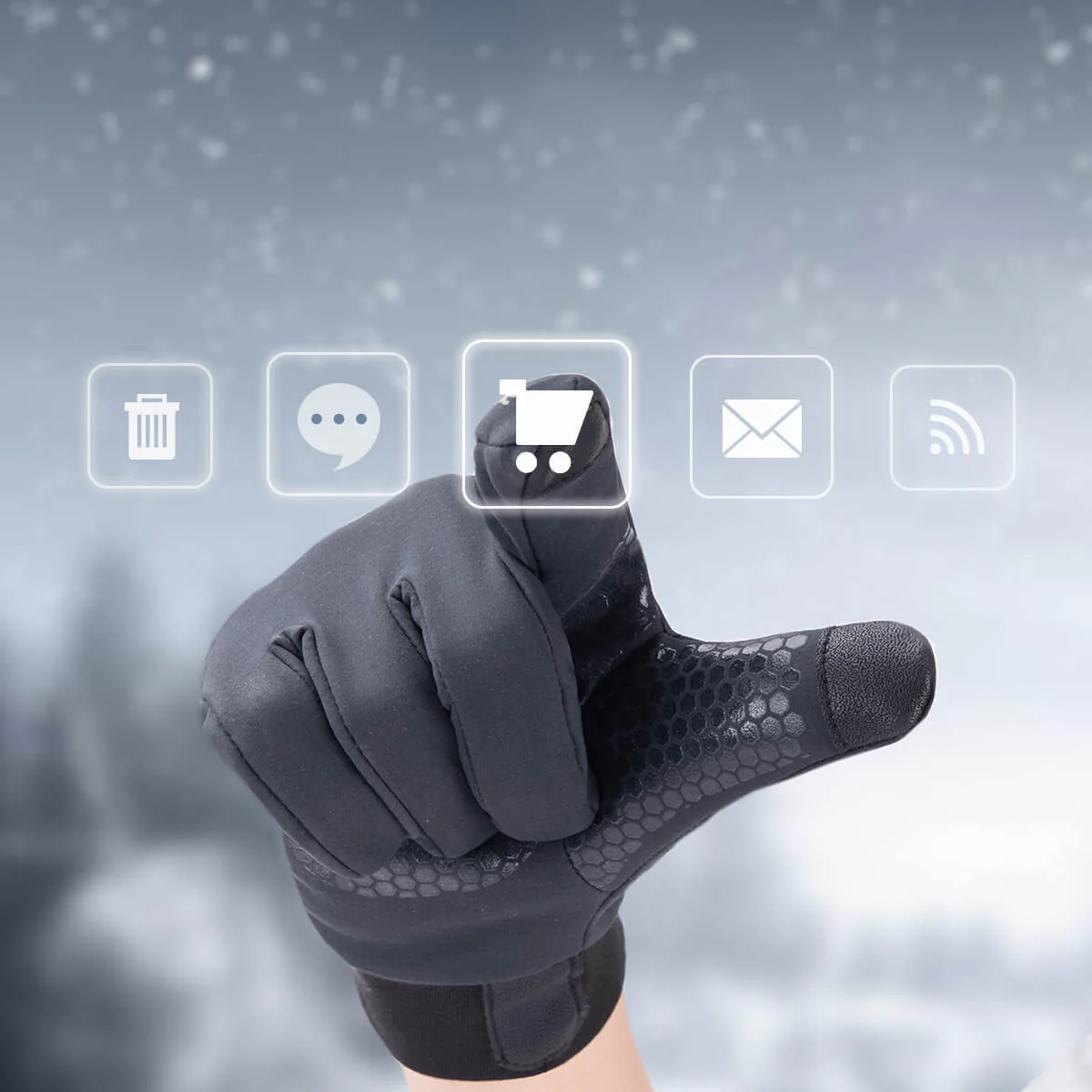 Gants souple hydrofuge - Image 2