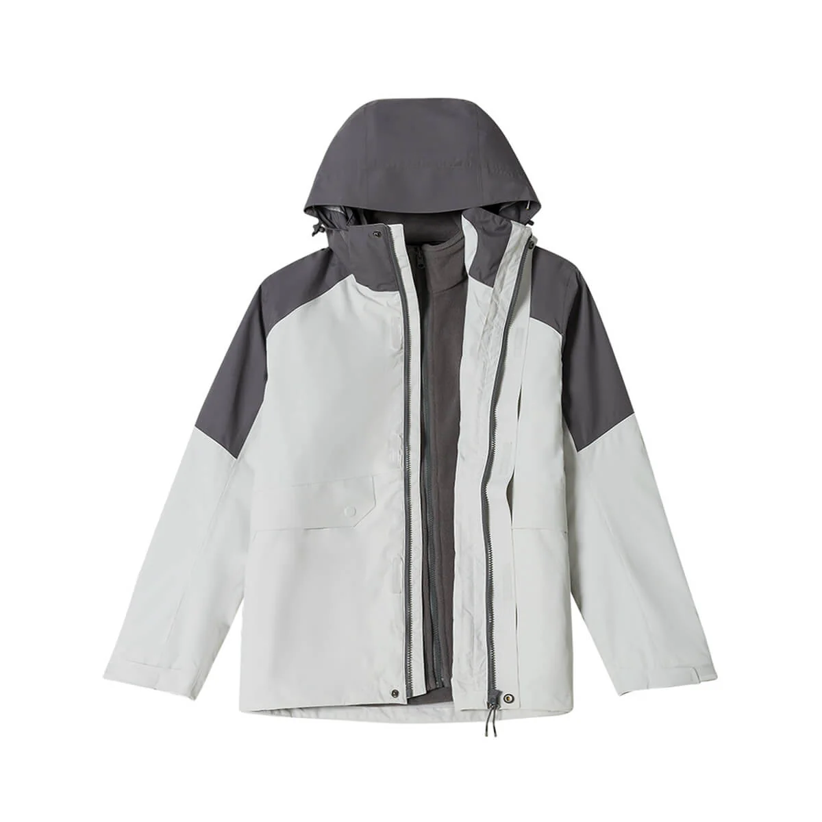 Manteau 2 en 1 avec polaire - Homme - Image 23