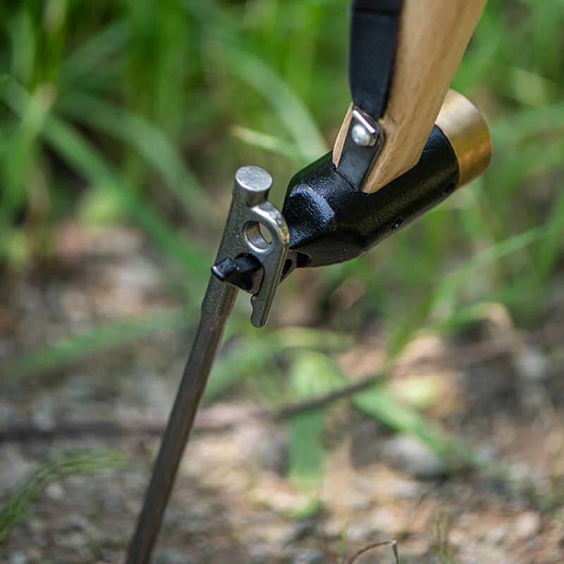 Marteau de camping avec manche en bois massif - Image 3
