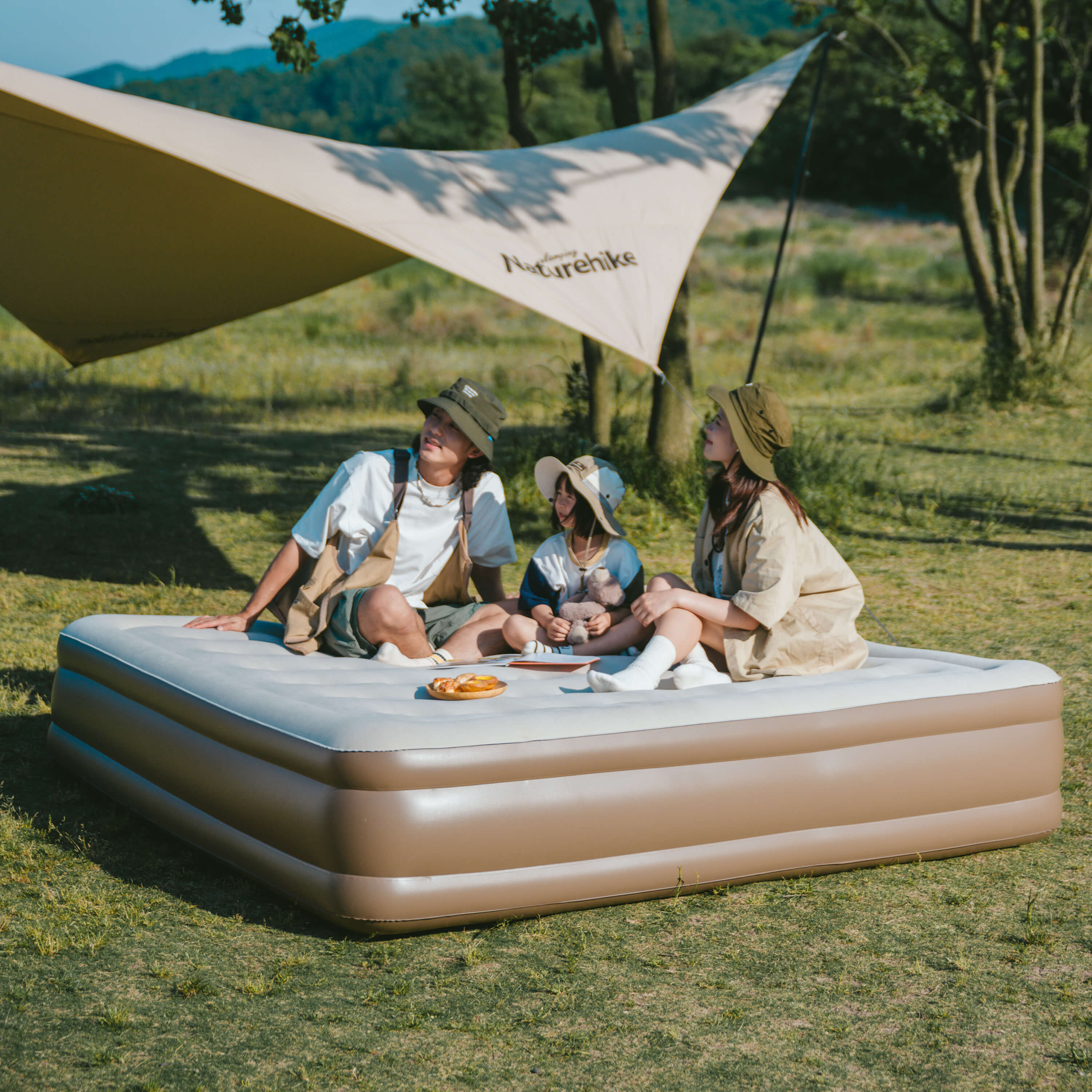 Matelas gonflable avec pompe intégrée - Image 3