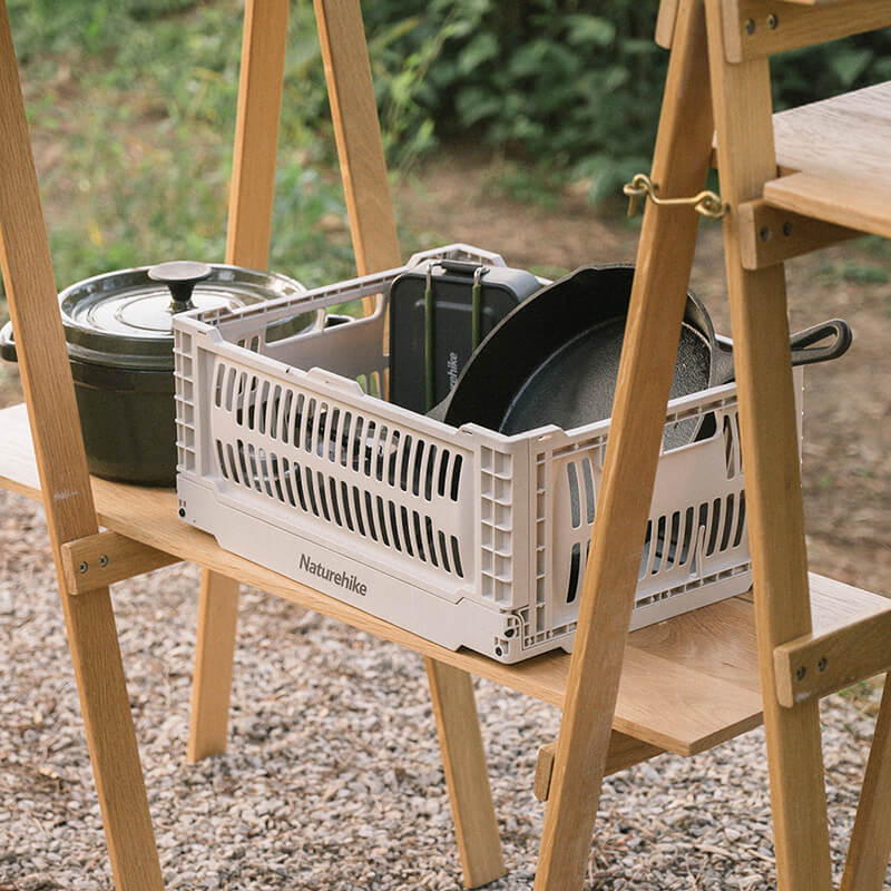 Panier de rangement pliable en polypropylène - Image 3