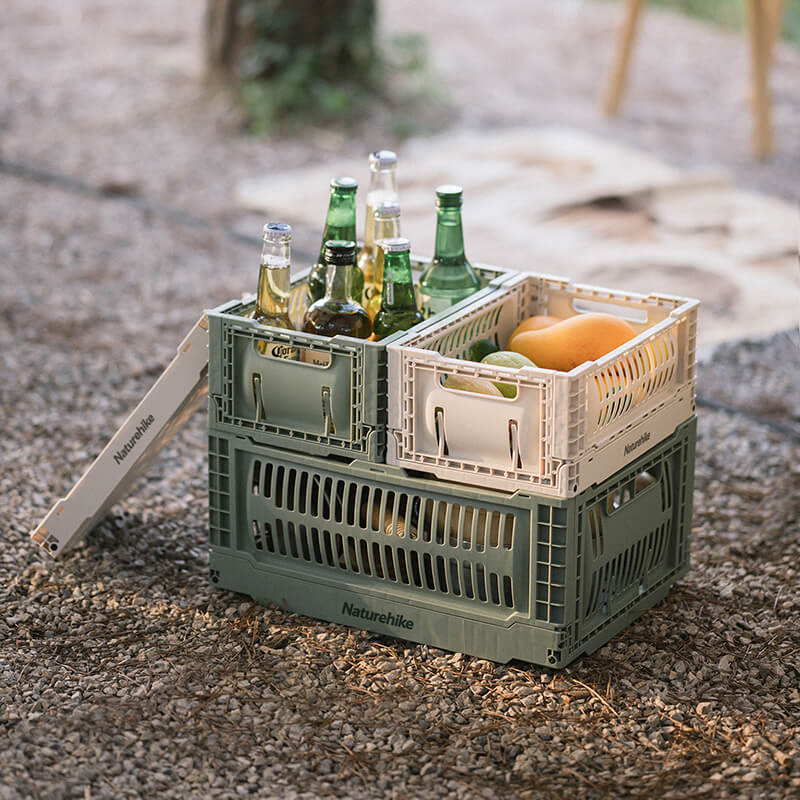 Panier de rangement pliable en polypropylène - Image 5