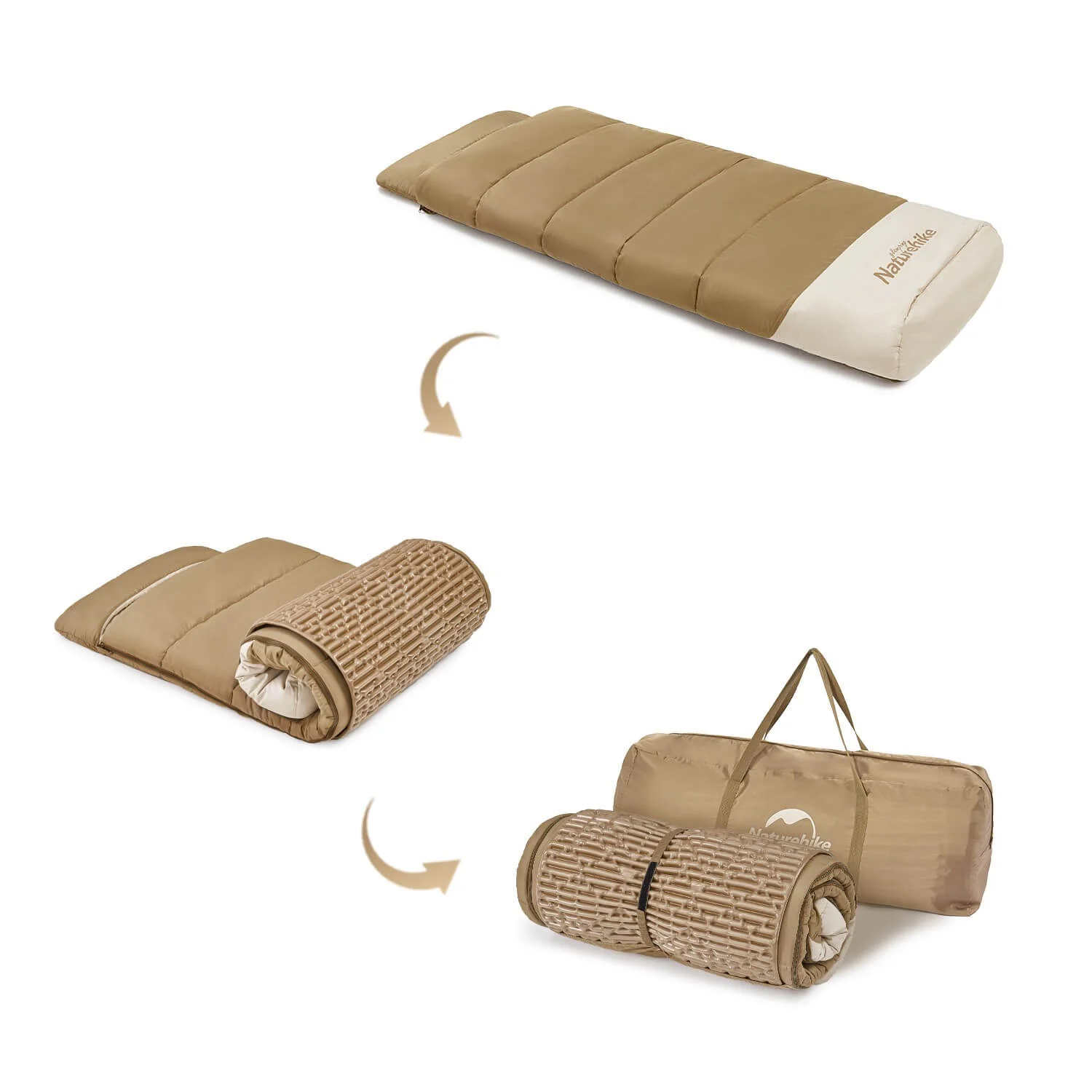 Sac de couchage avec tapis de sol - Image 8