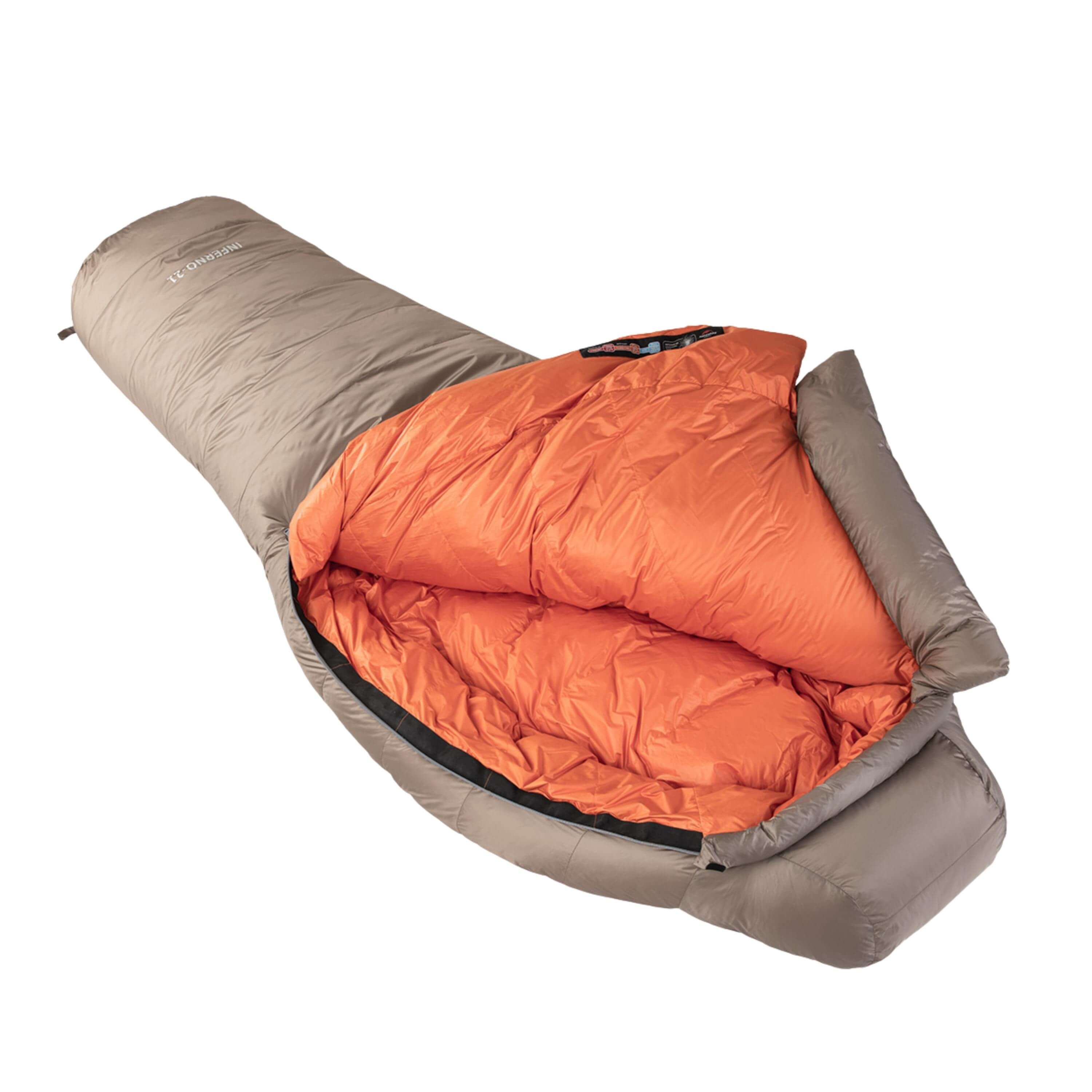 Sac de couchage momie Inferno en duvet - Image 3