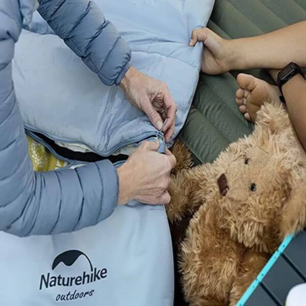 Sac de couchage pour enfants avec rallonge intégré - Image 6