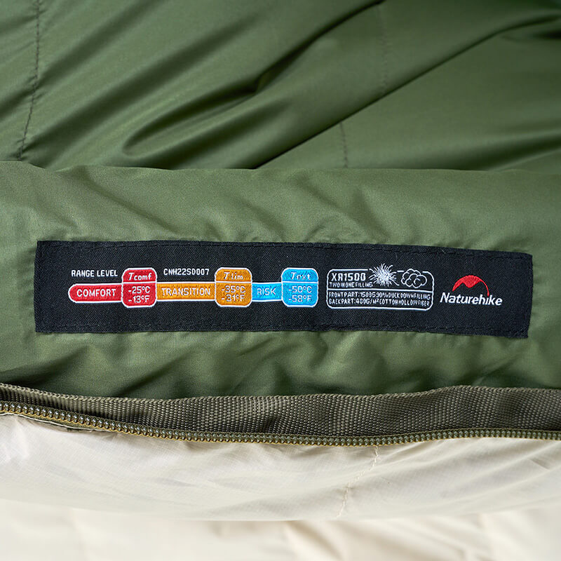 Sac de couchage XR en duvet - Image 8