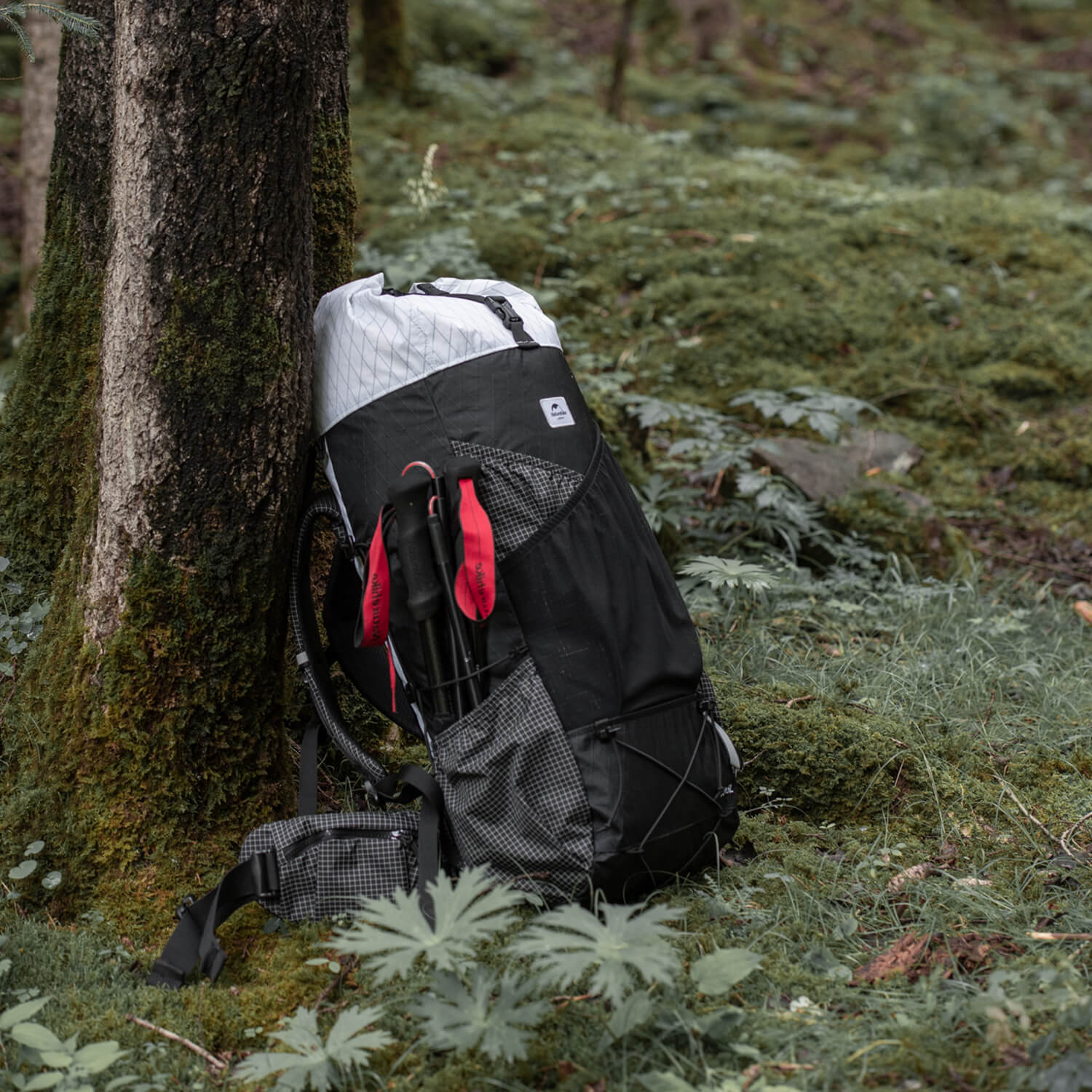 Sac de randonnée étanche avec support 30L + 5L - Image 4