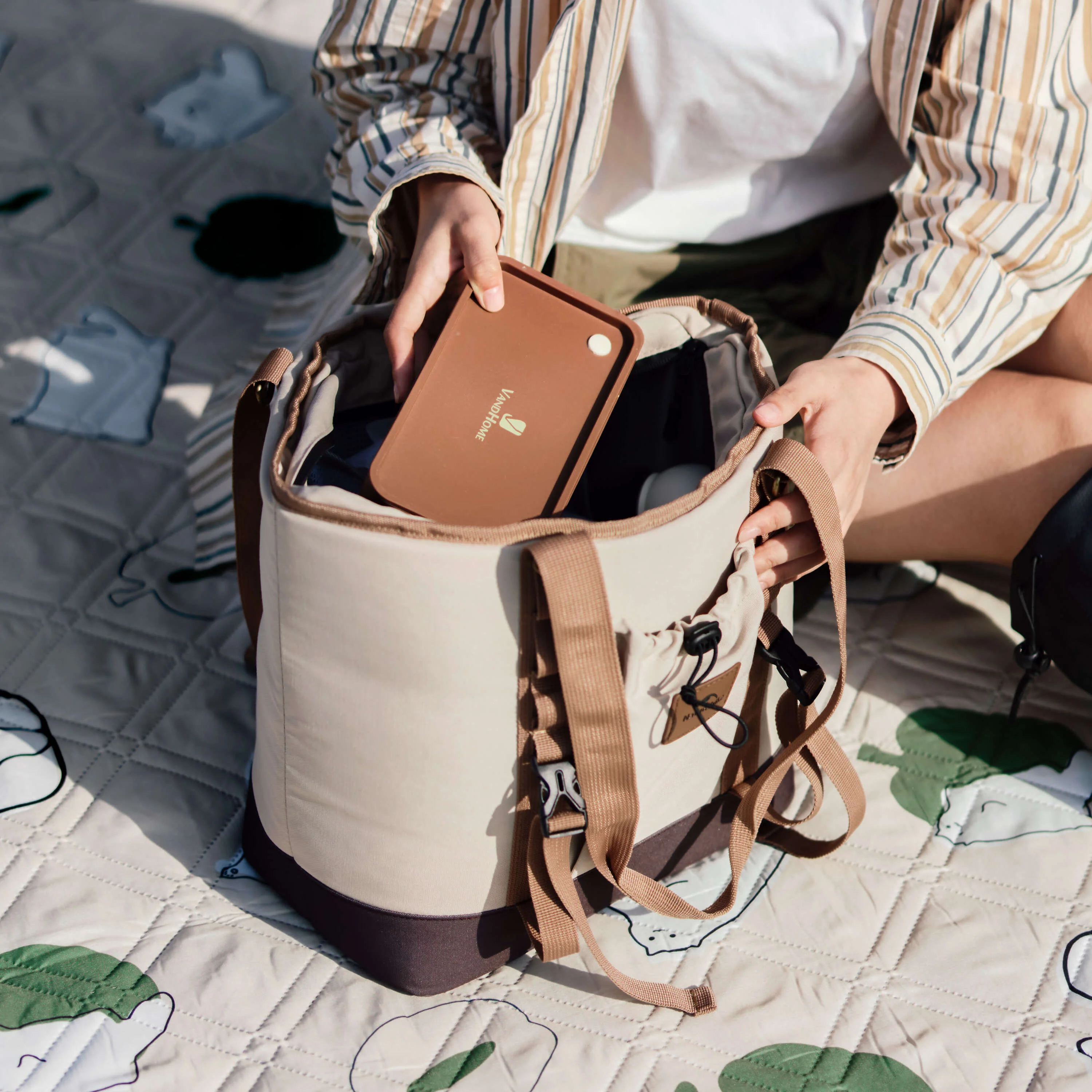 Sac glacière style rétro - Image 3