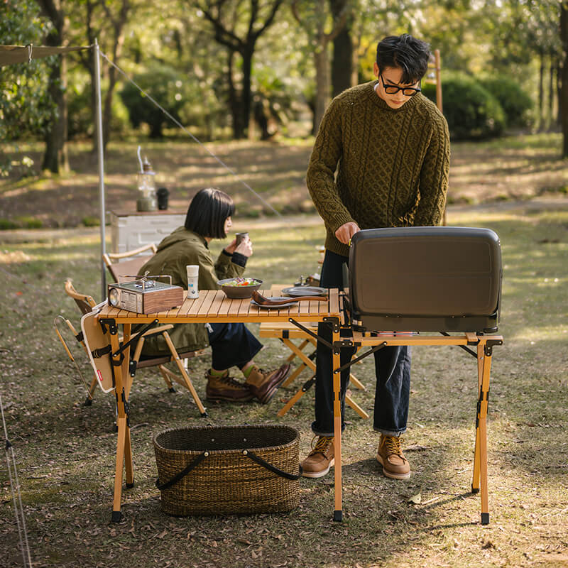 Table de cuisine portable démontable pour le camping - Image 4