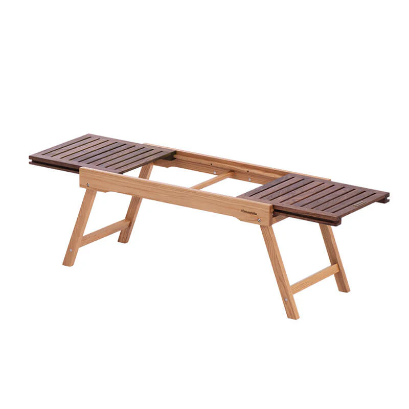Table en bois pliante à glissière - Image 5
