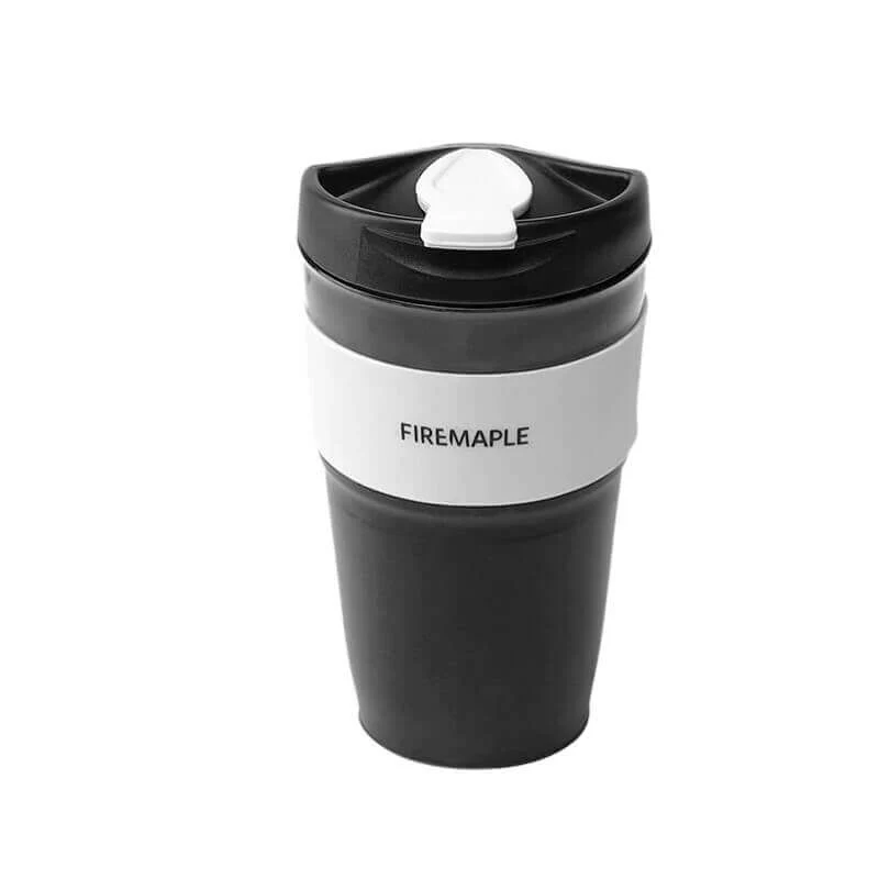 Tasse à café repliable en silicone 350ml - Firemaple - Image 5