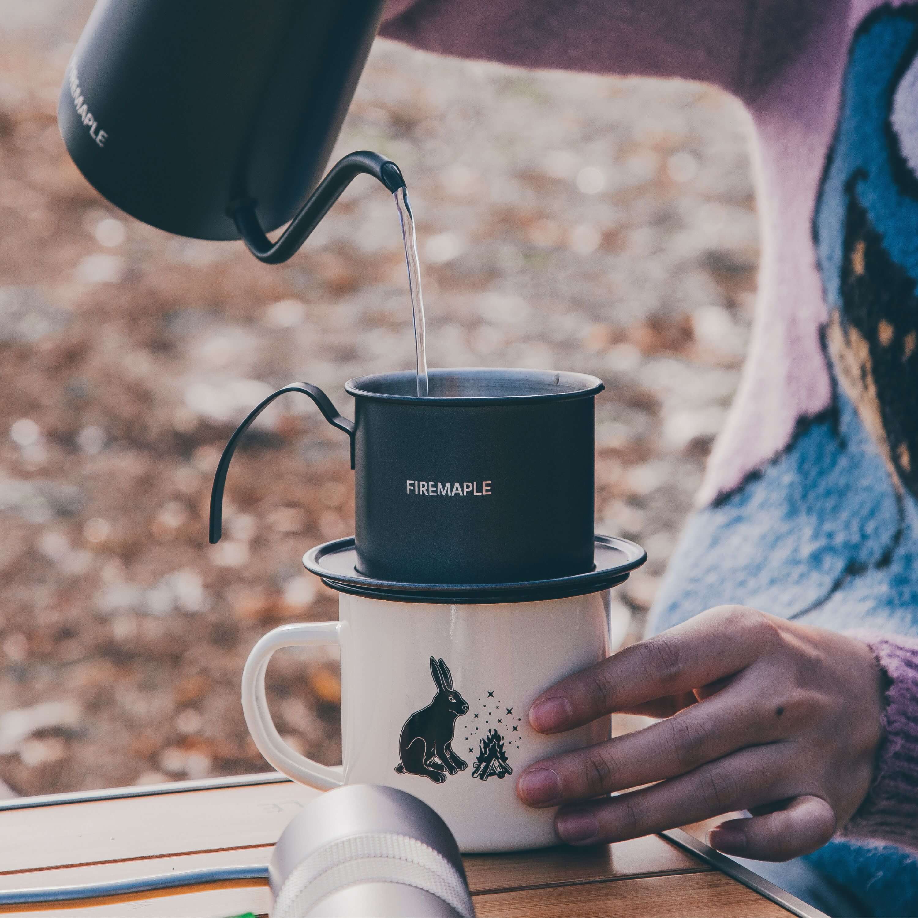 Tasse émaillée Corail - Image 3