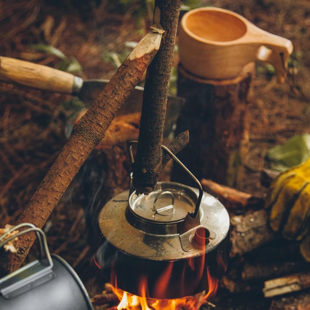 Tasse en bois Bushcraft Ancestrale - Image 3