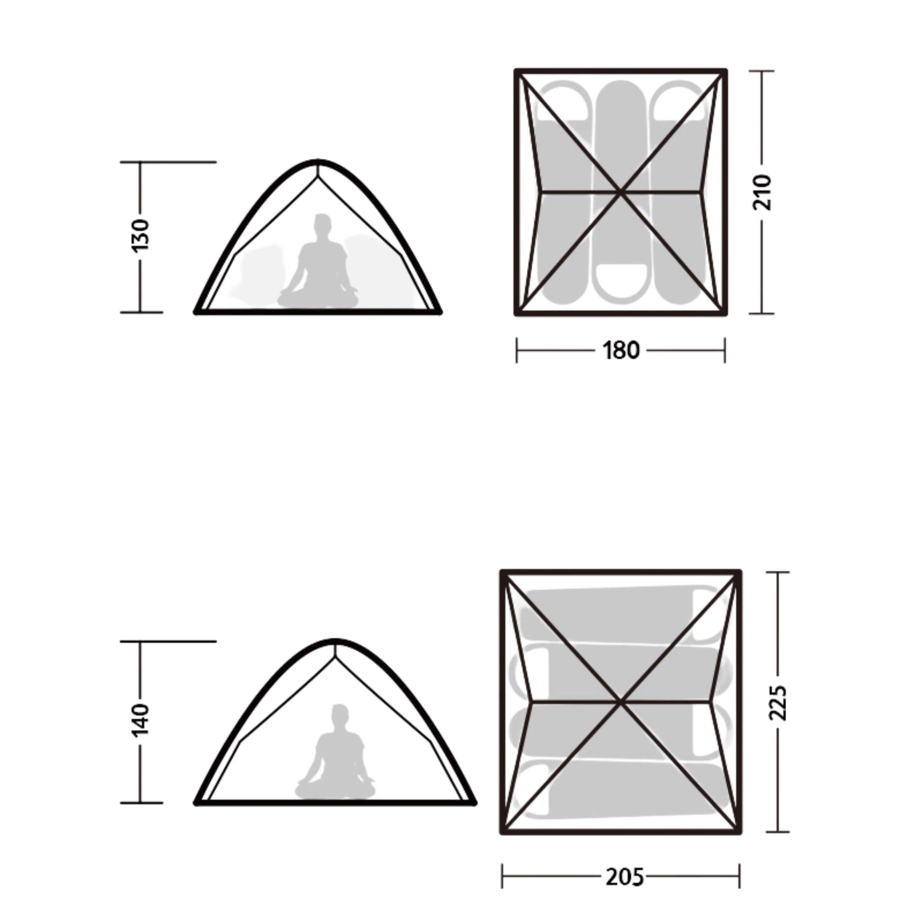 Tente de camping a montage automatique - Image 9
