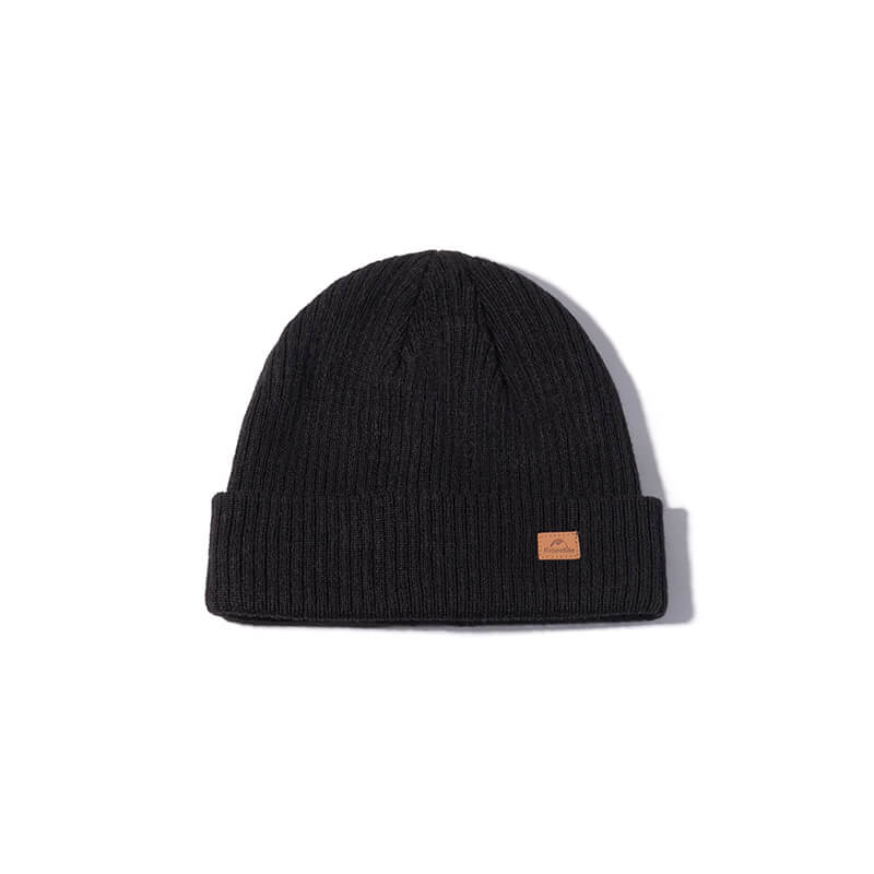 Tuque à rebord en laine - Image 5